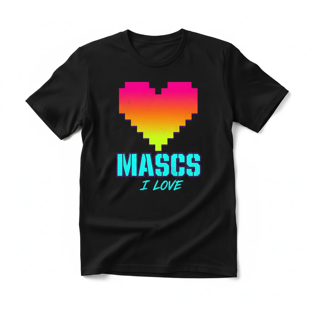 I Love Mascs Pride & Support Unisex T-Shirt – Express Yourself