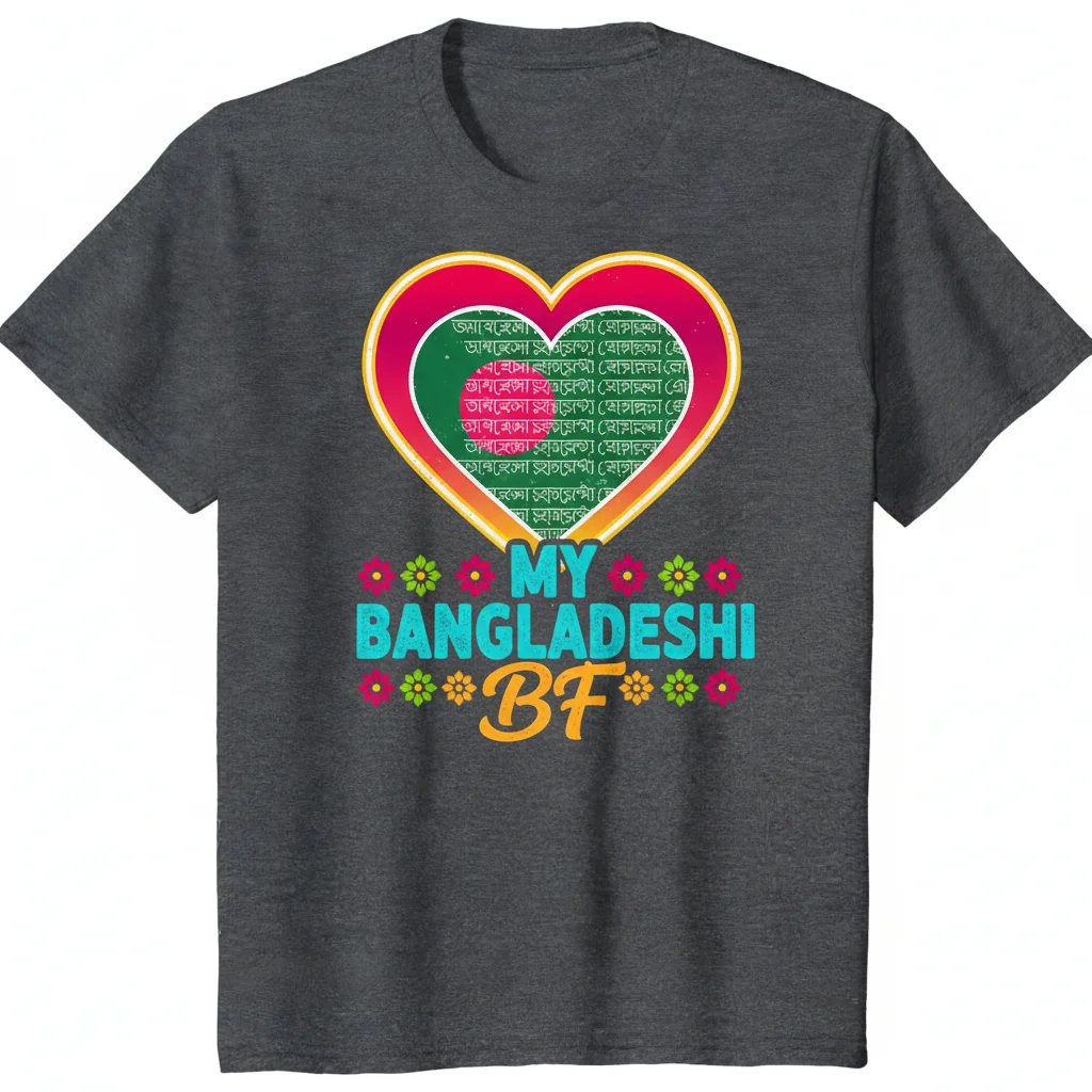 "I Love My Bangladeshi BF" Essential Tee - Show Your Love!