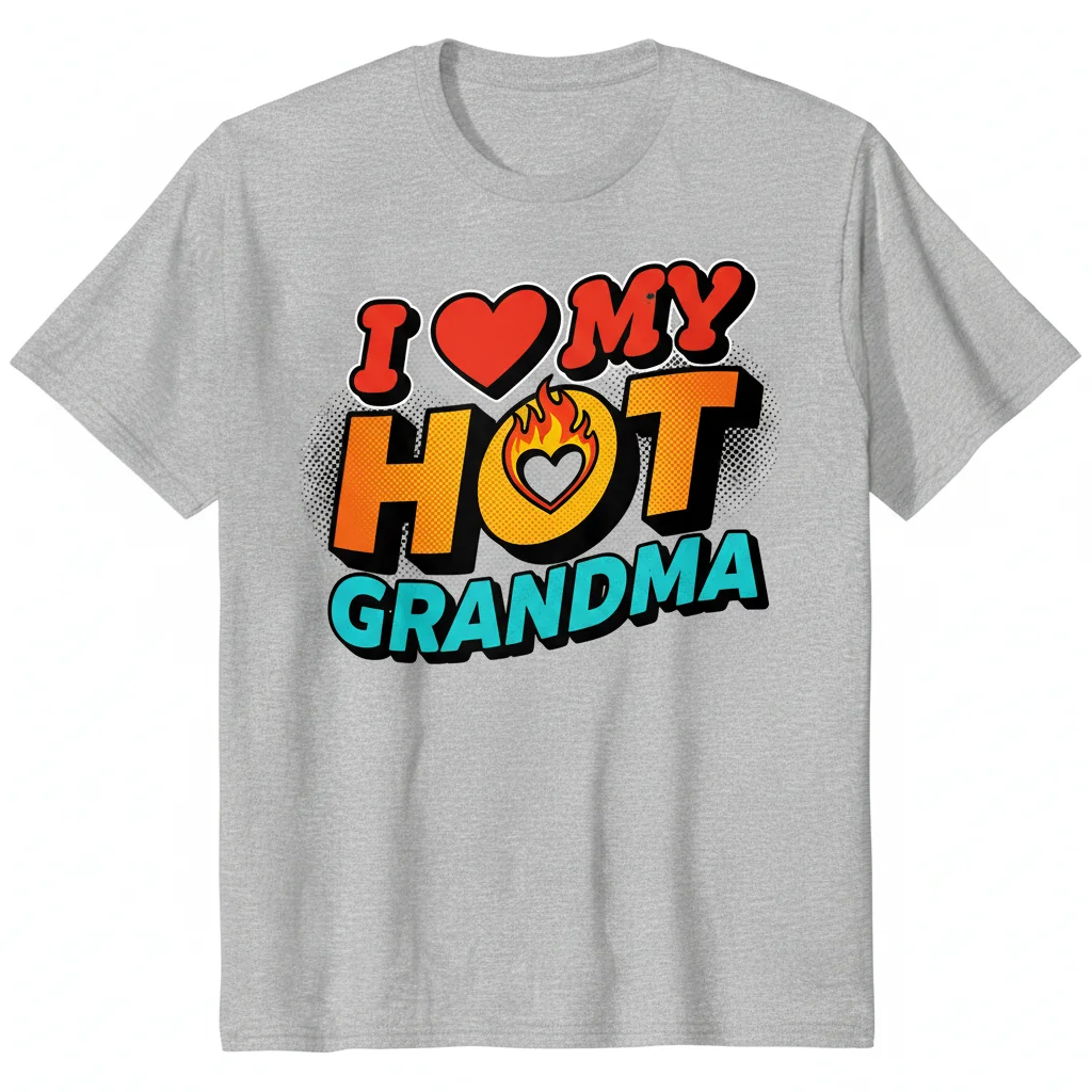 Hot Grandma Vibe Check Essential Tee