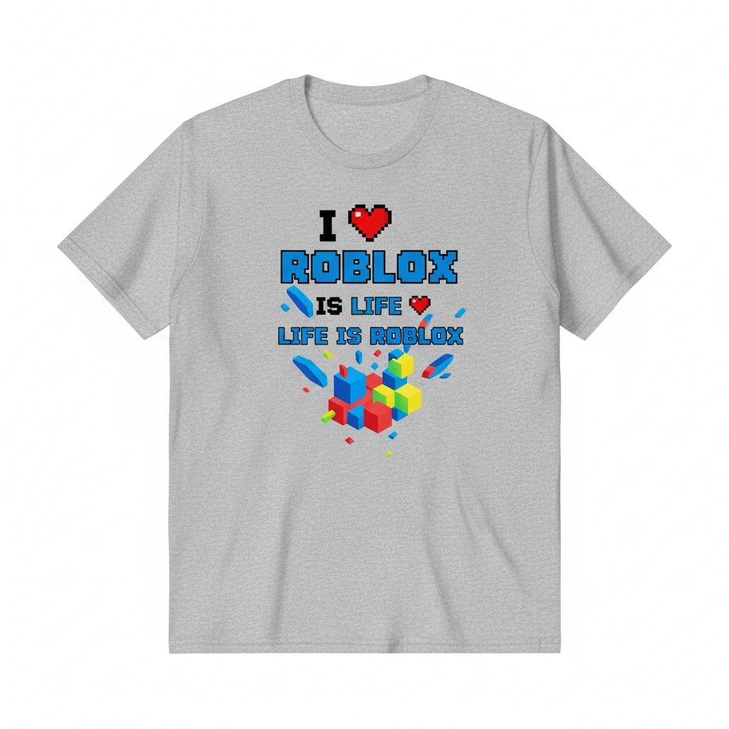 I Love Roblox &hearts; Essential T-Shirt - Life is Roblox Fan Tee