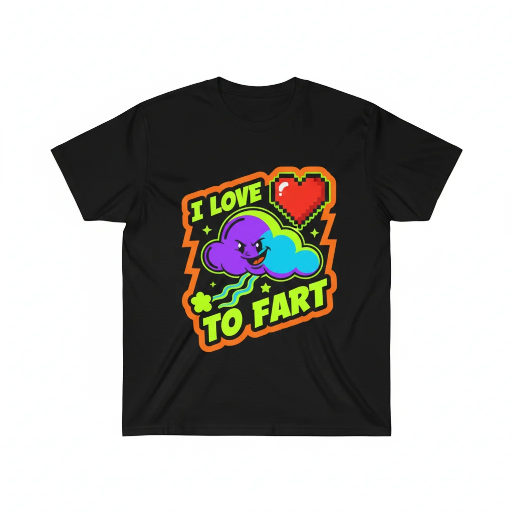 The 'I Love To Fart' Essential Tee: Wear Your Humour