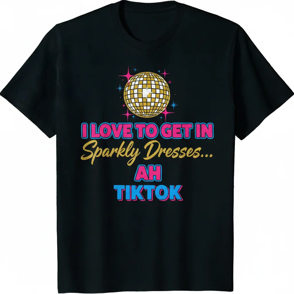 Sparkly Dresses… AH Essential Street Tee