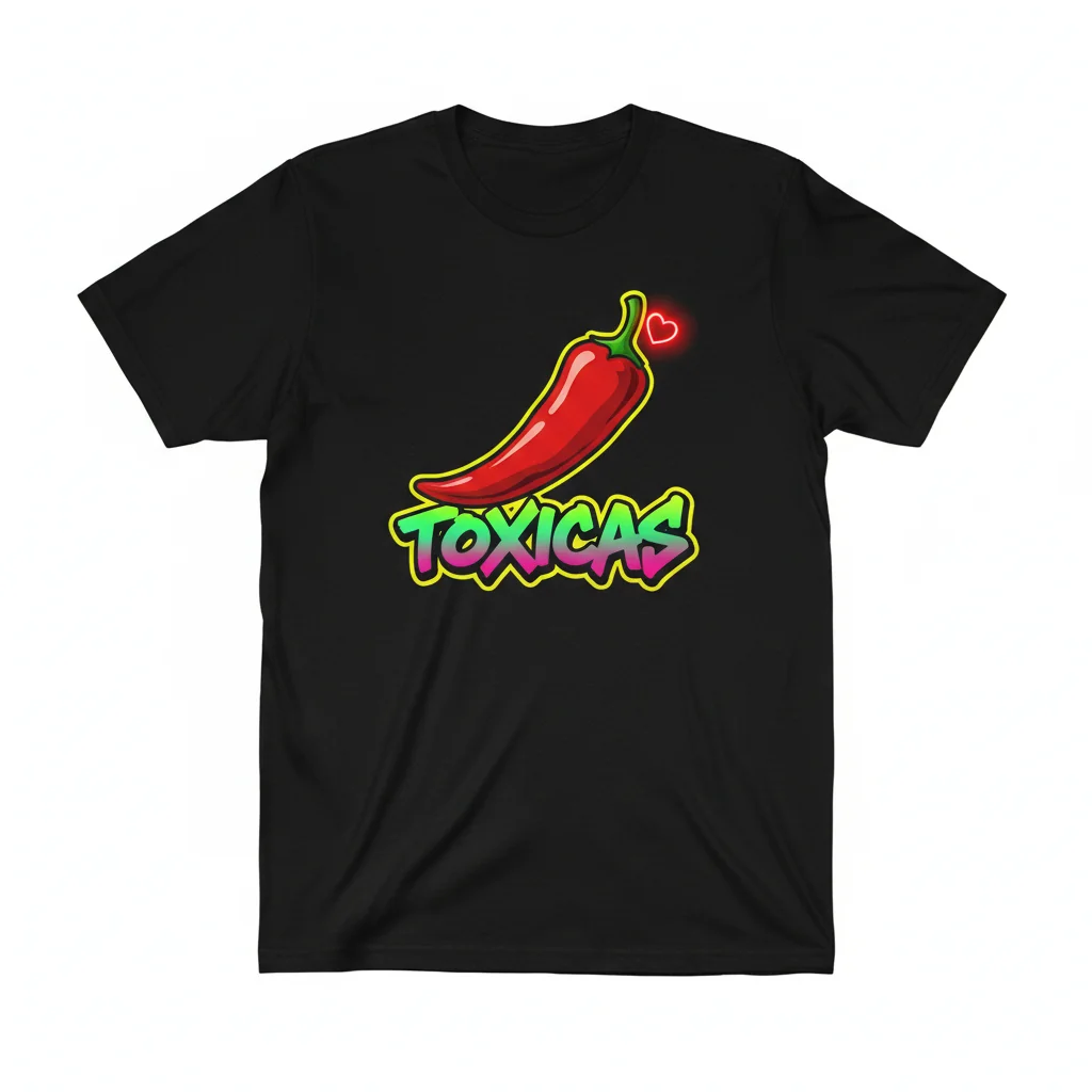 Toxic Latinas Love Heart Essential Tee