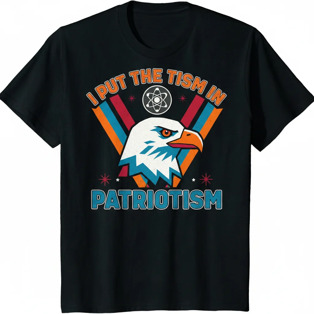 Embrace Your Spirit: 'The Tism In Patriotism' Essential T-Shirt