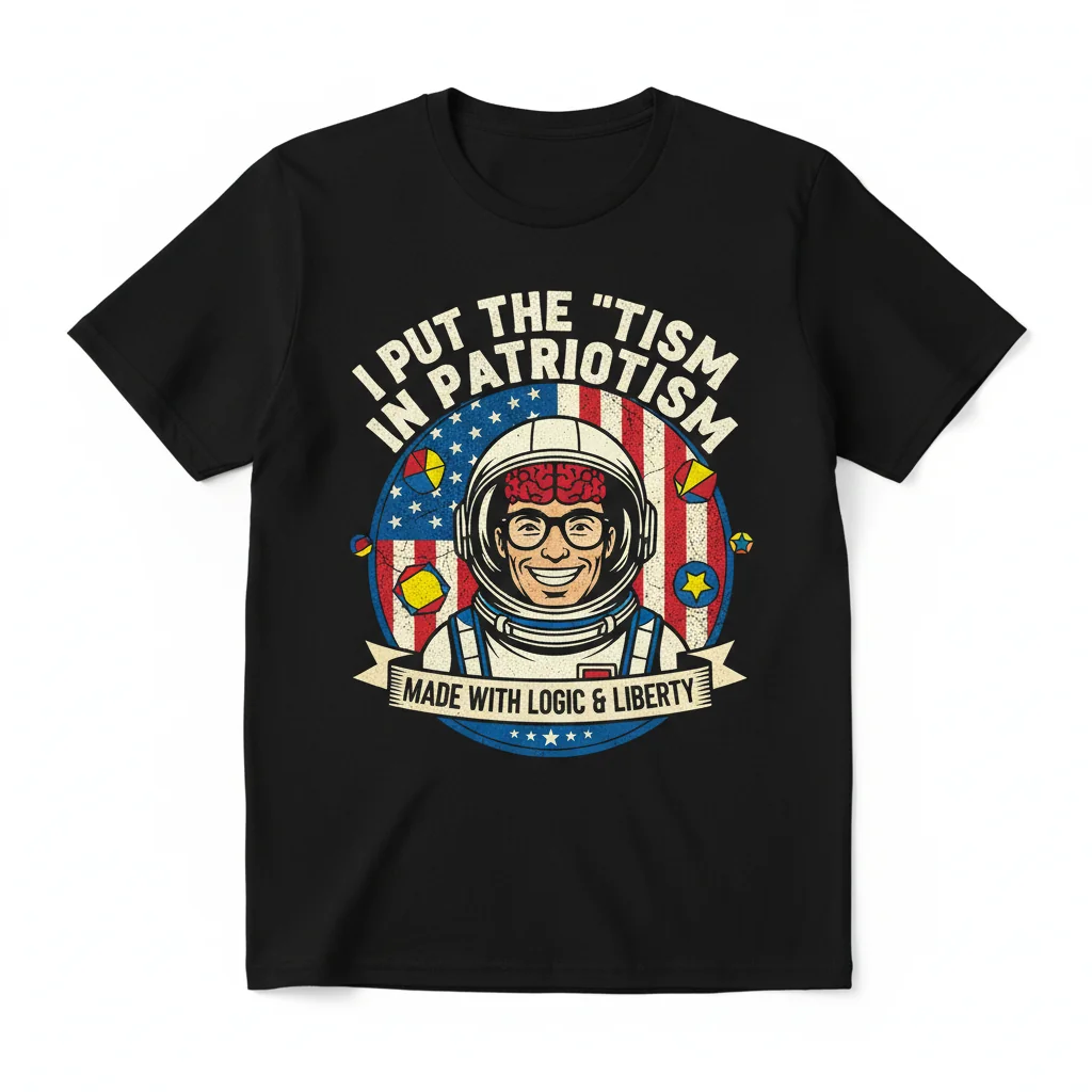 The Original "I Put The Tism in Patriotism" Ultra-Soft Tee