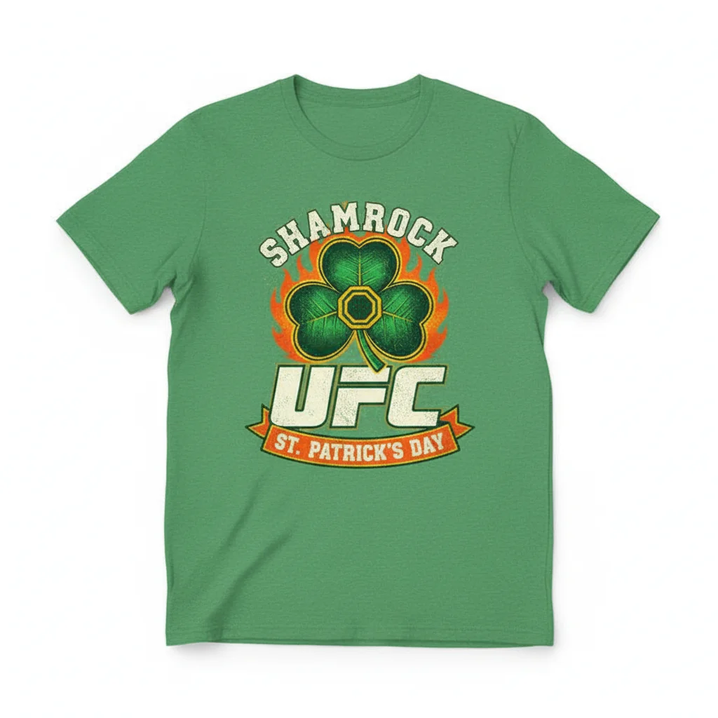 Shamrock UFC St. Patrick's Day T-Shirt - Men's & Women's Fan Apparel