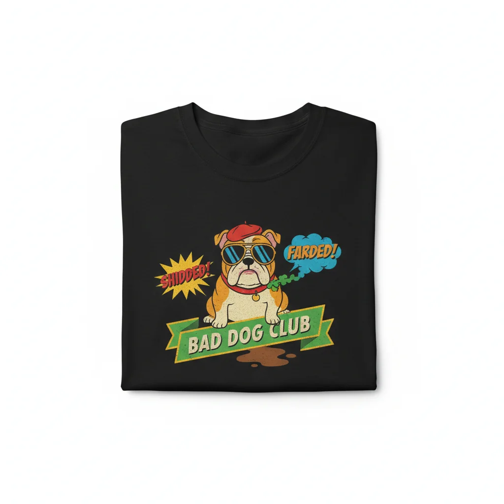 Funny Dog Meme T-Shirt: 'I Shidded And Farded' Essential Cotton Tee