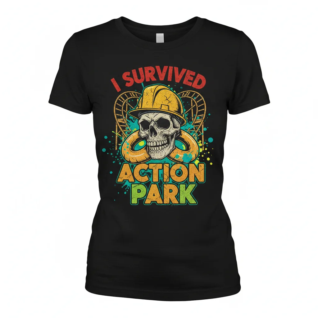Action Park Survivor: The Essential Street Tee