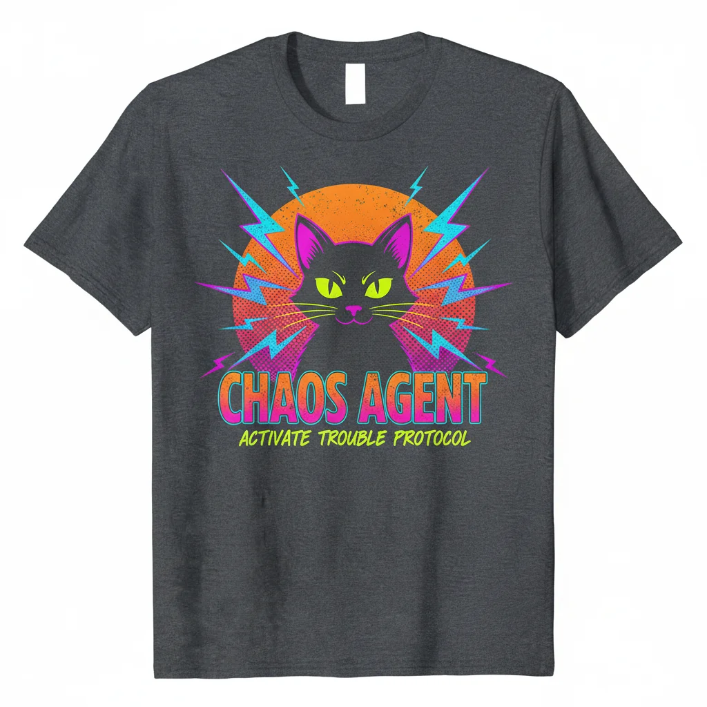 Probleme Verursachen Absichtlich Essential T-Shirt – Lustiger Spruch Baumwollshirt