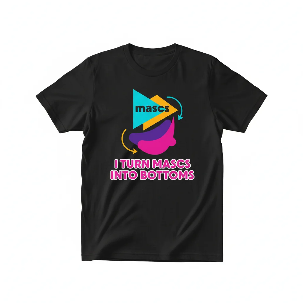 The 'I Turn Mascs into Bottoms' Statement Tee