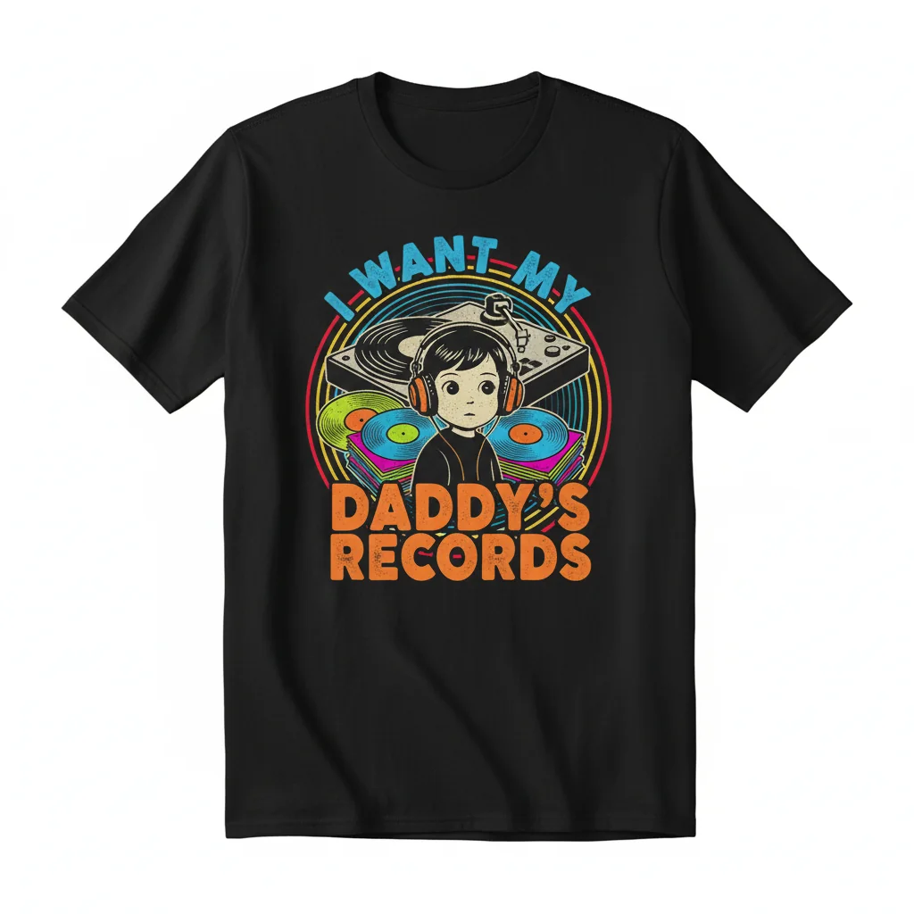 Daddy's Records Vibe Tee