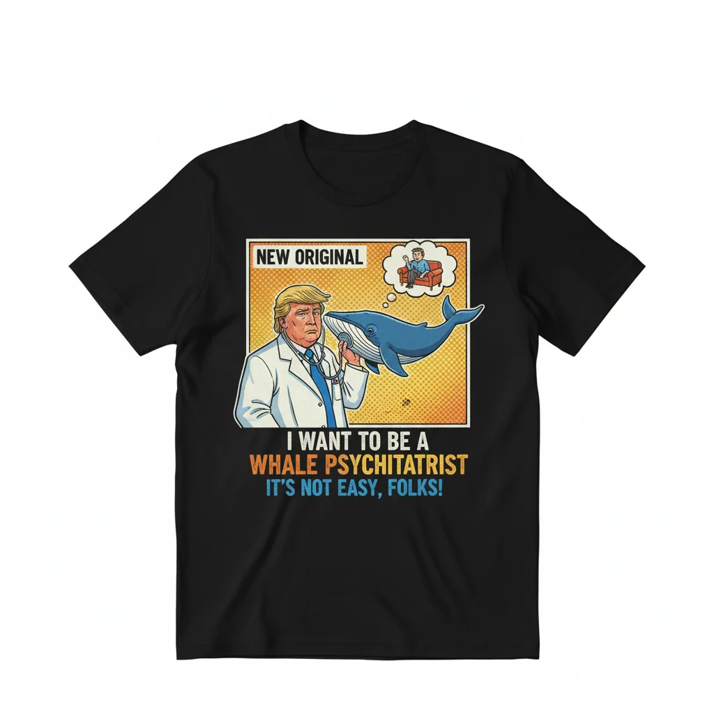 Whale Psychiatrist Dreams: Embrace Your Unique Path T-Shirt