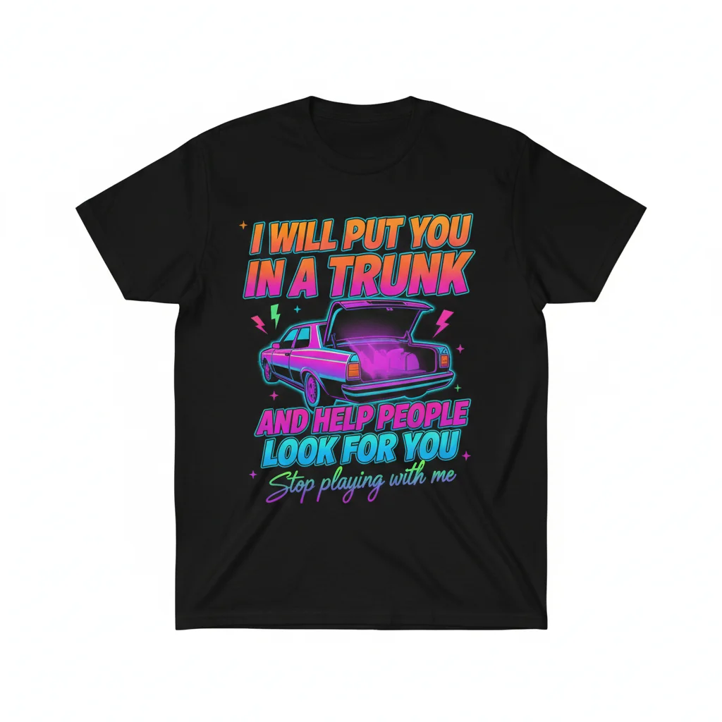 Funny Sarcastic 'Trunk & Seek' Essential T-Shirt - Humor Tee for Men & Women