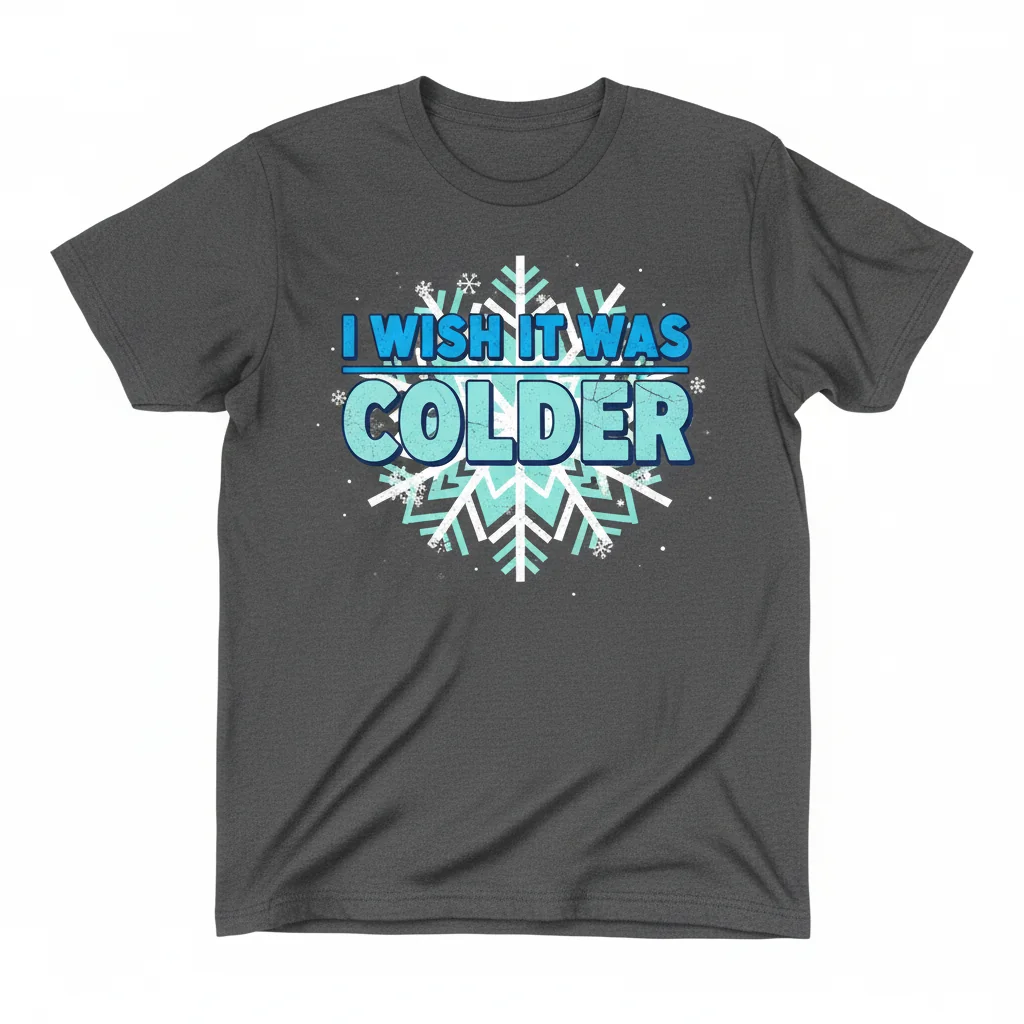 Wish It Was Colder – Premium Essential T-Shirt
