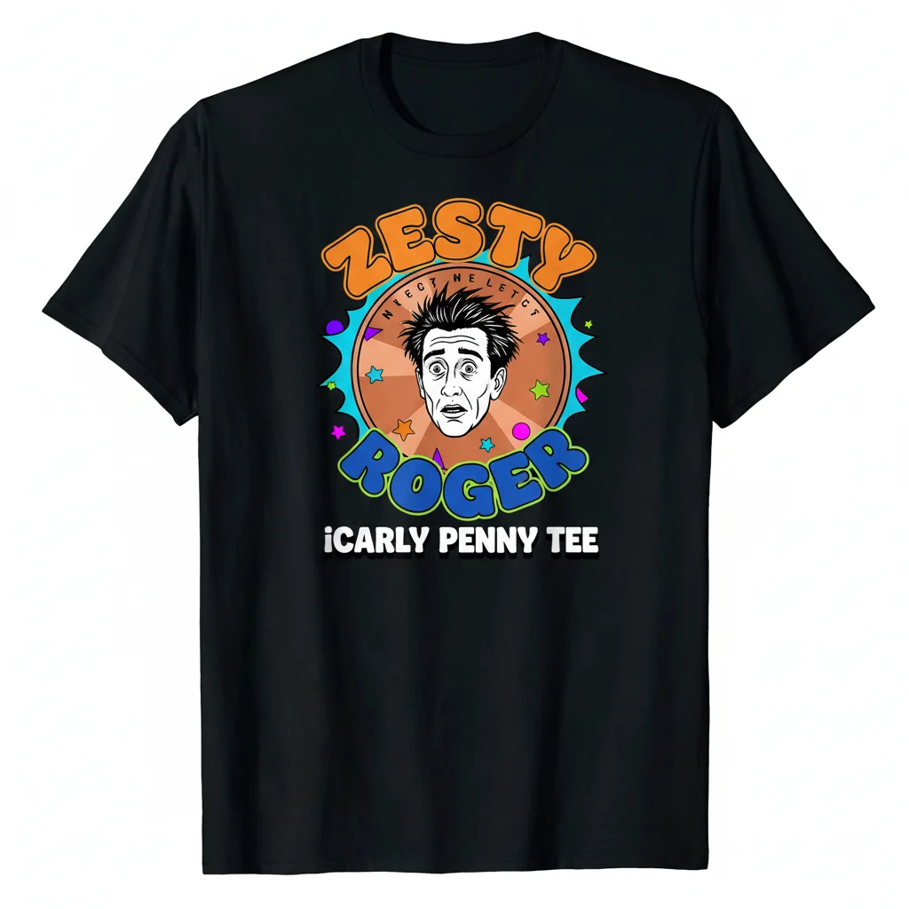 The Zesty Roger Penny Tee: A Slice of iCarly Joy