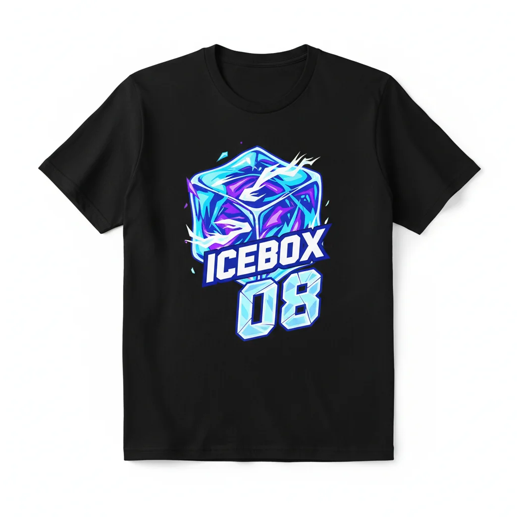 "Icebox Jersey" Essential T-Shirt | Premium Unisex Graphic Tee | 100% Ring-Spun Cotton