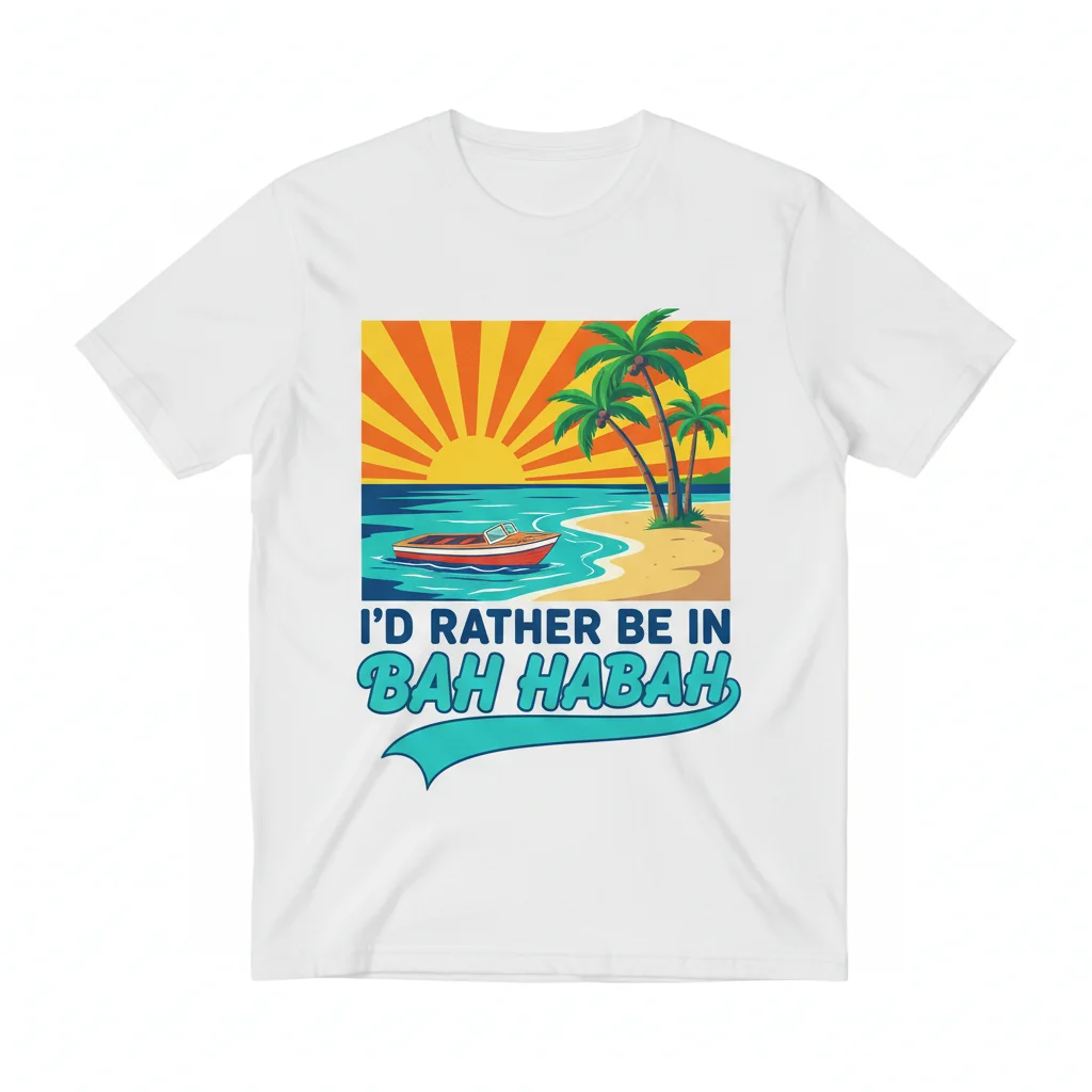 Bah Habah Life Essential T-Shirt – Your Go-To Comfort Tee