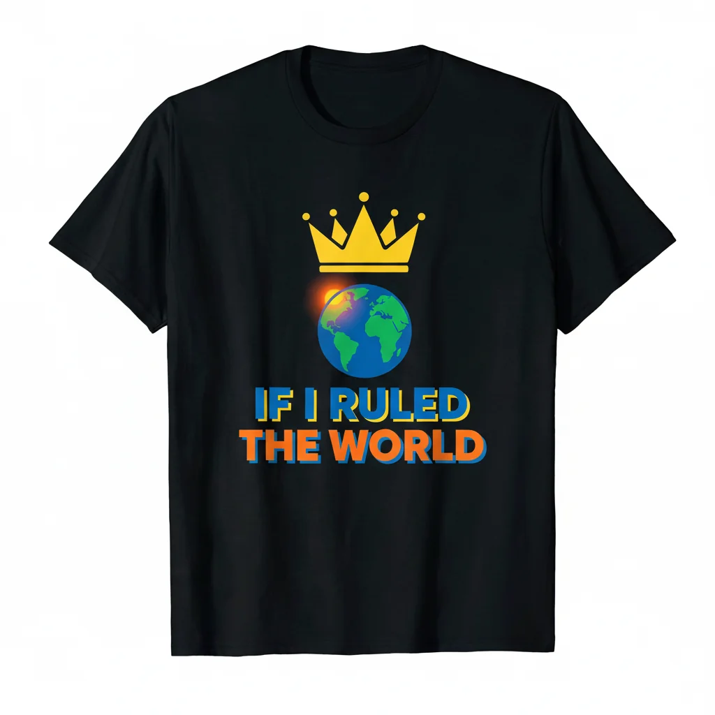 Dream Big: 'If I Ruled The World' Artistic Tee