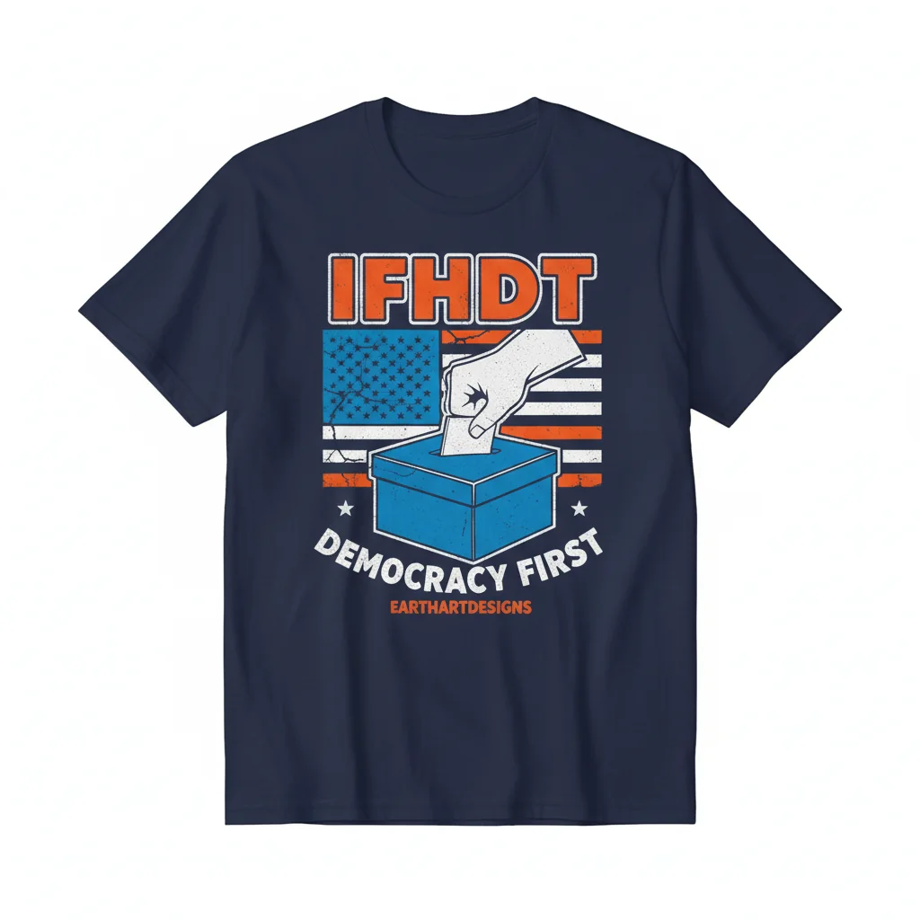 Voice of the People: Democracy Essential Tee