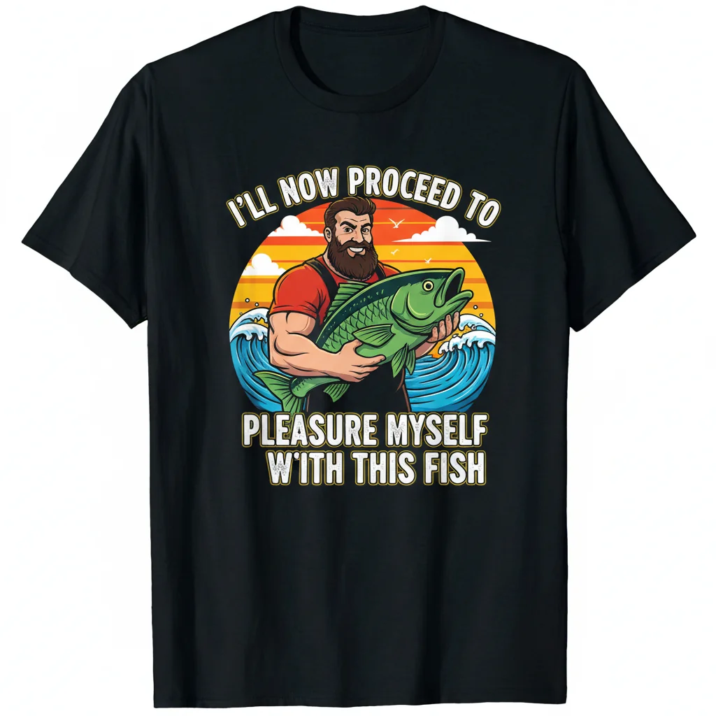The 'Pleasure Myself With This Fish' Essential Tee