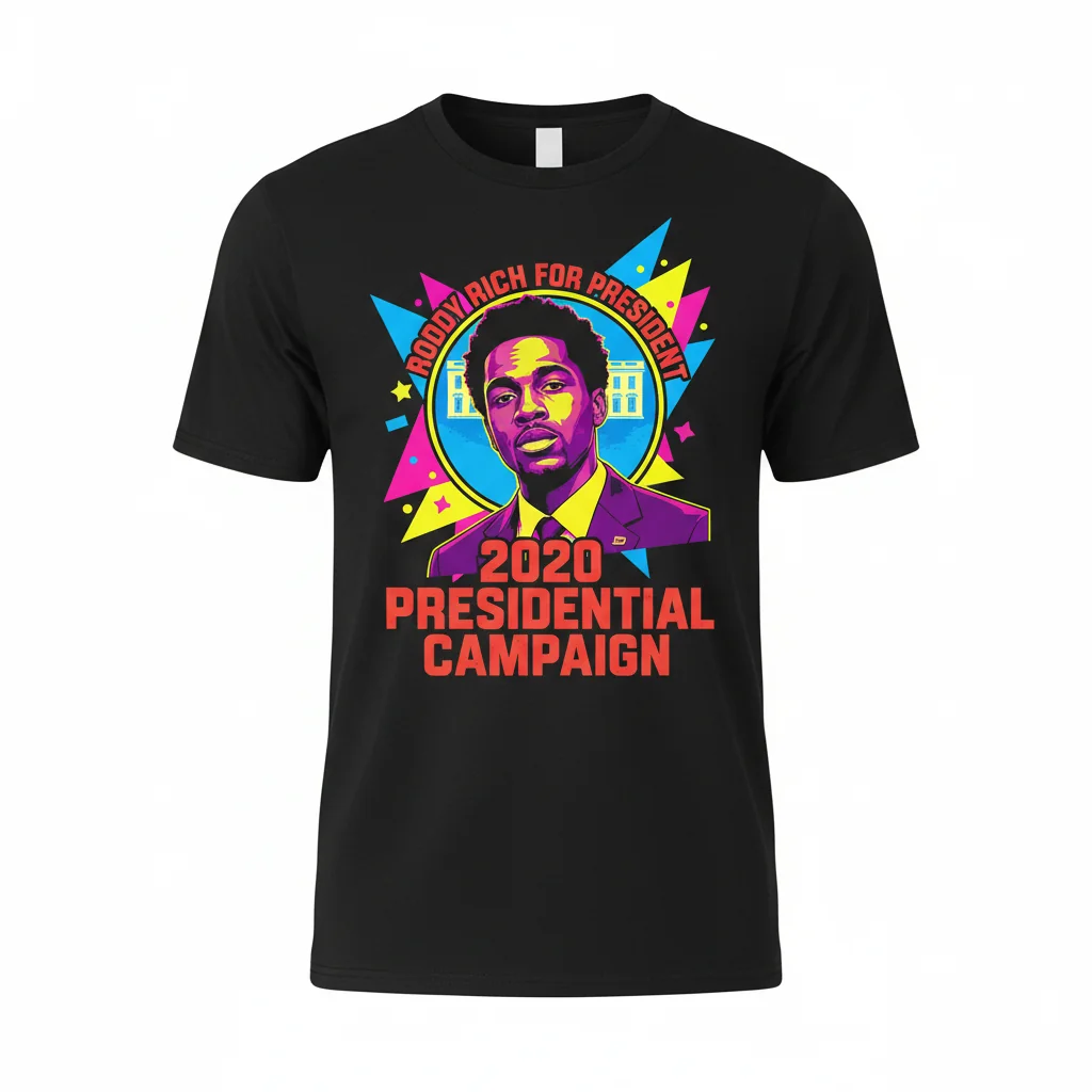 Roddy Ricch 2020 Presidential Candidate Humorous Essential T-Shirt