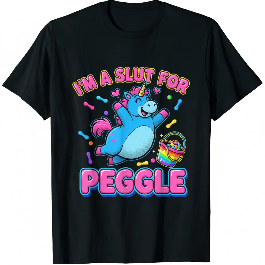 Peggle Bjorn Slut Tee: High-Vibe Streetwear