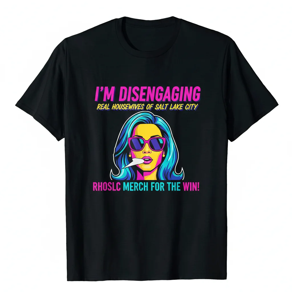 "I'm Disengaging" RHOSLC T-Shirt | Premium Meredith Marks Quote Tee