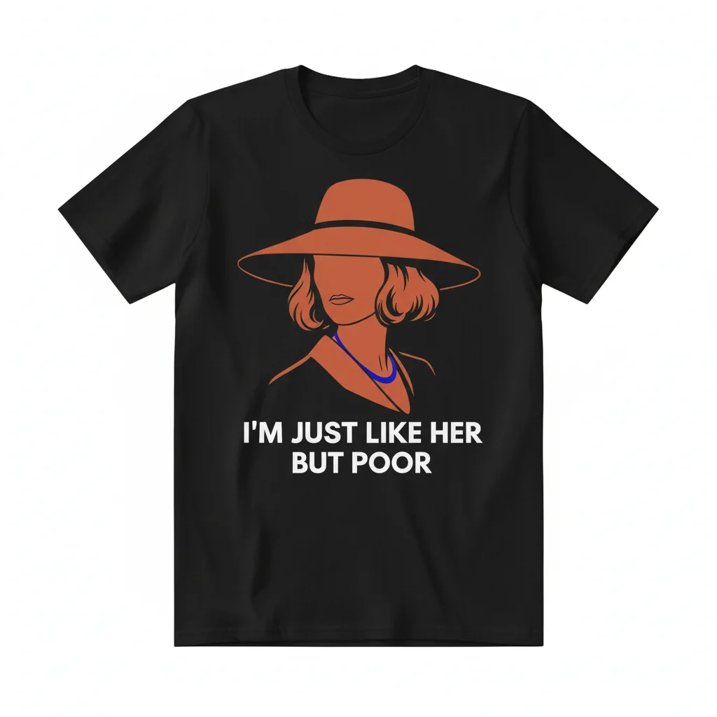 Shiv Roy "Just Like Her But Poor" Tee