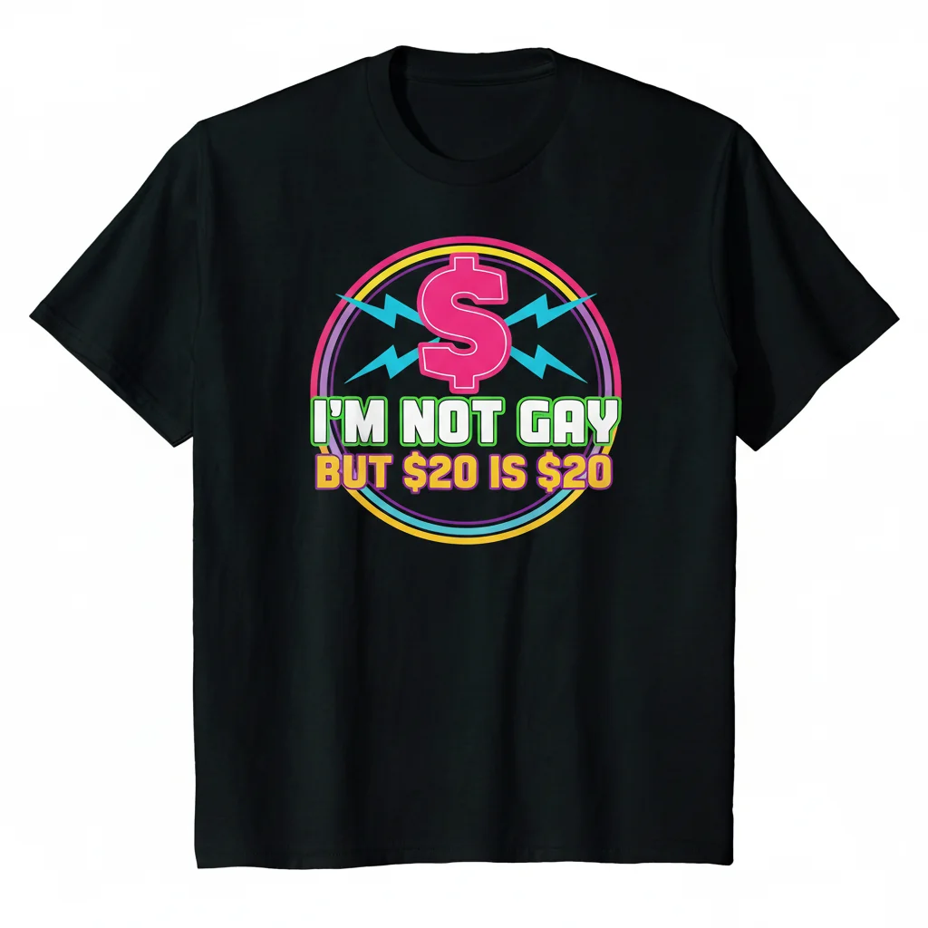 The '20 Is 20' Statement Tee: Where Humor Meets Hustle