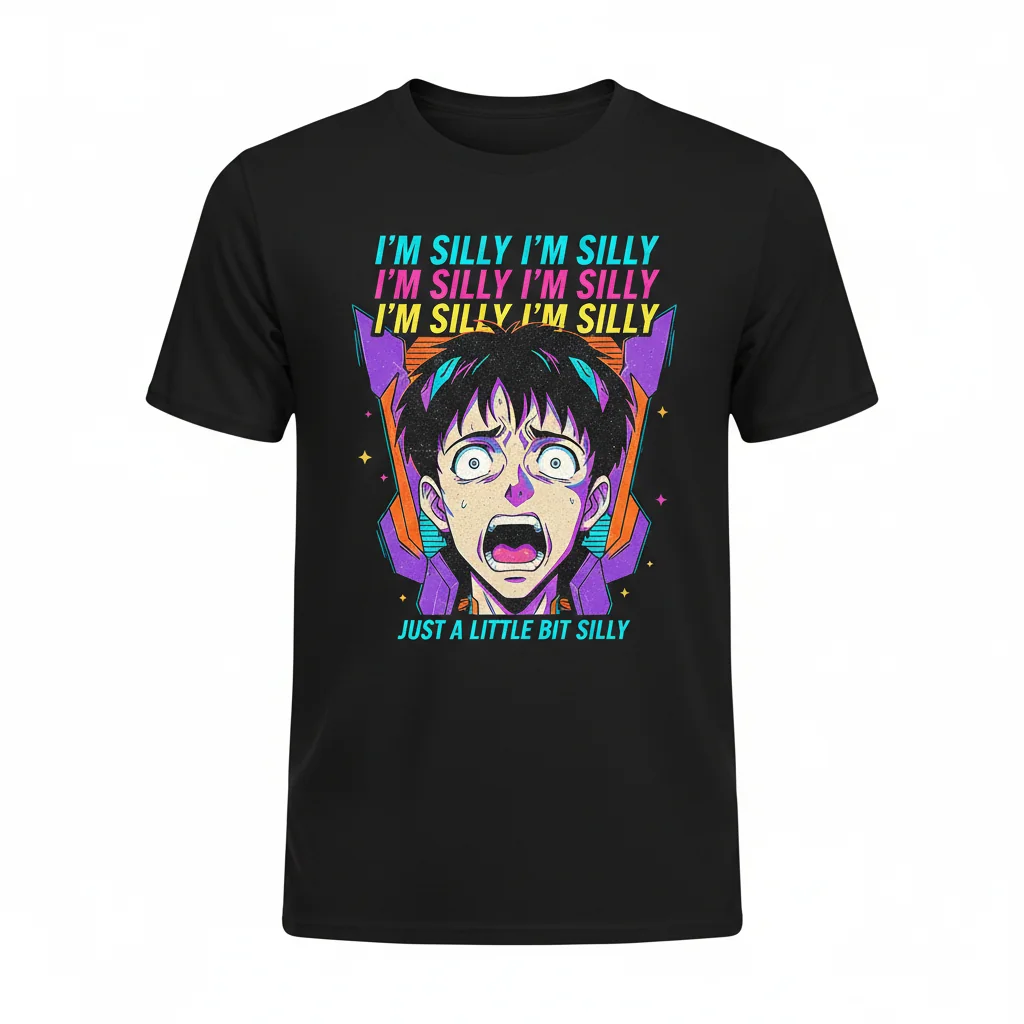 The 'I'm Silly' Shinji Meme Tee