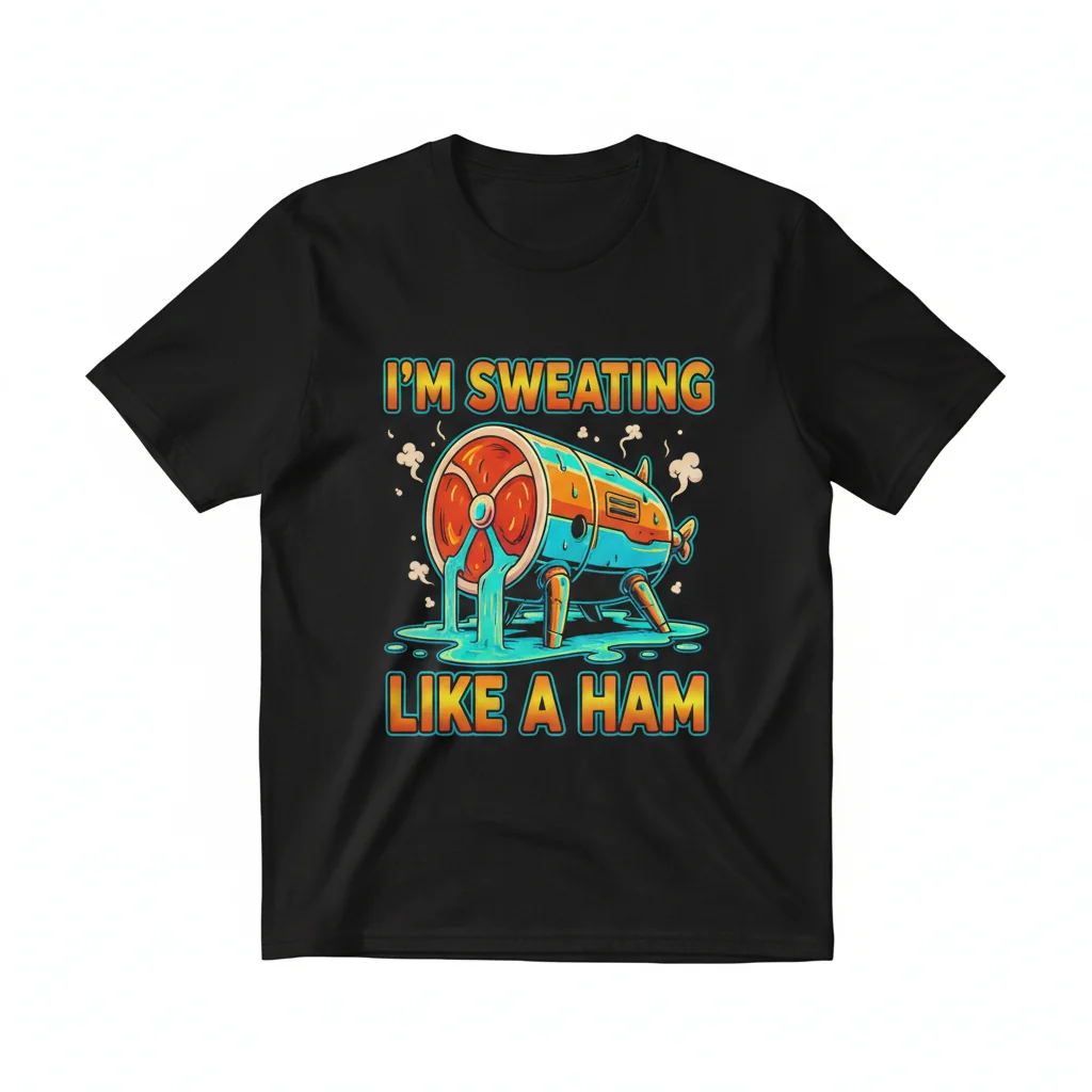 The 'Sweating Like a Ham' Essential Tee