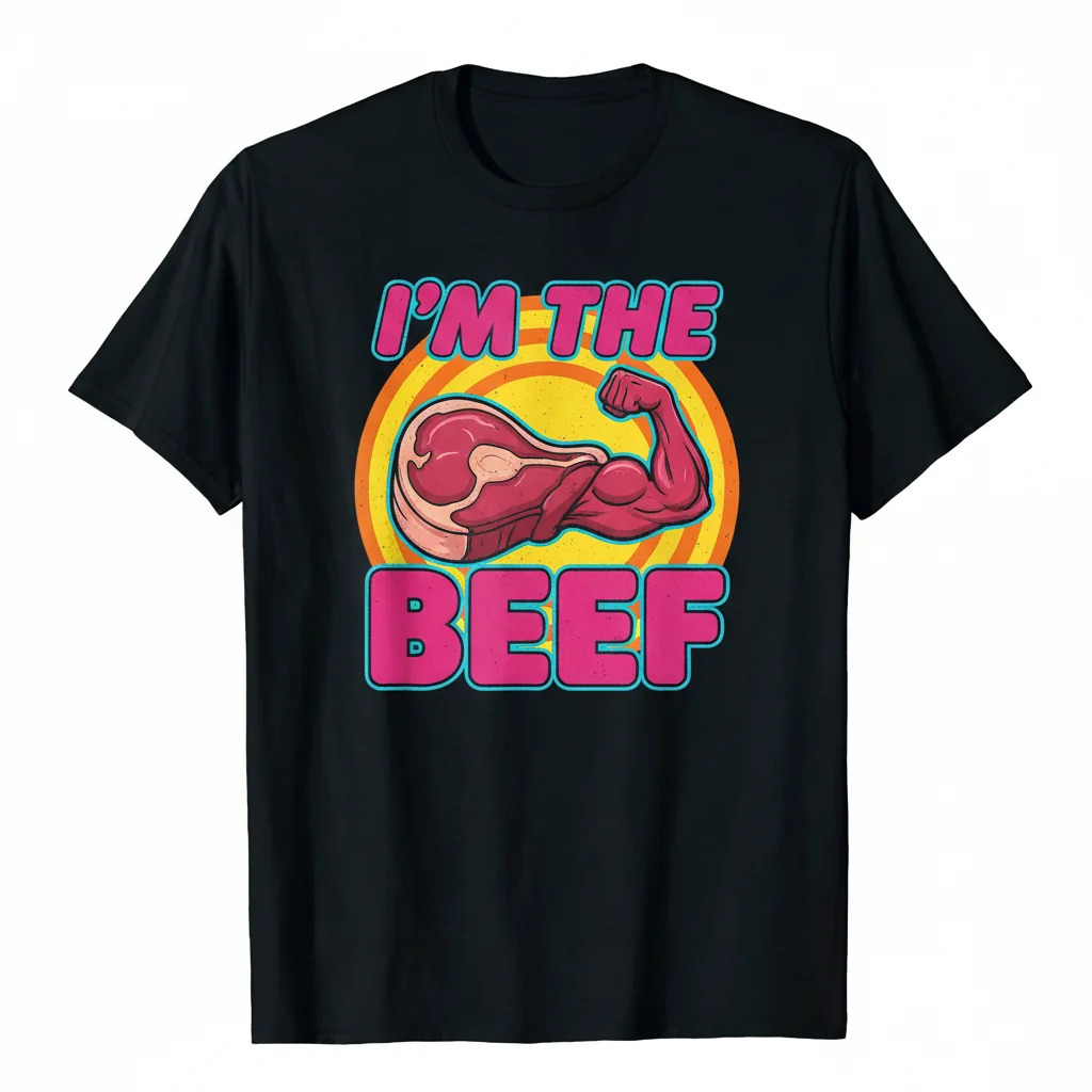 Embrace Your Inner Strength: 'I'm the Beef' Essential Tee