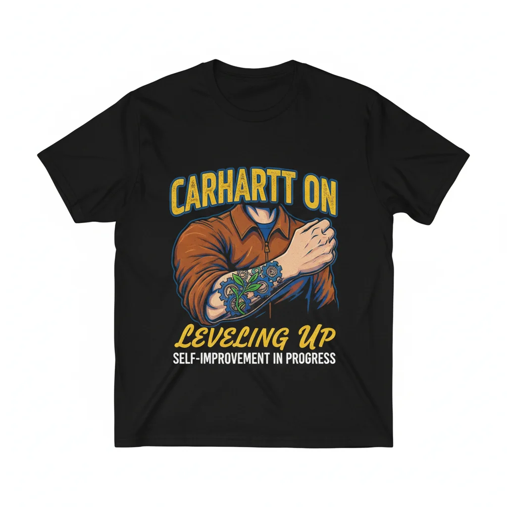 Carhartt Working On Myself Unisex T-Shirt - Motivation Tee