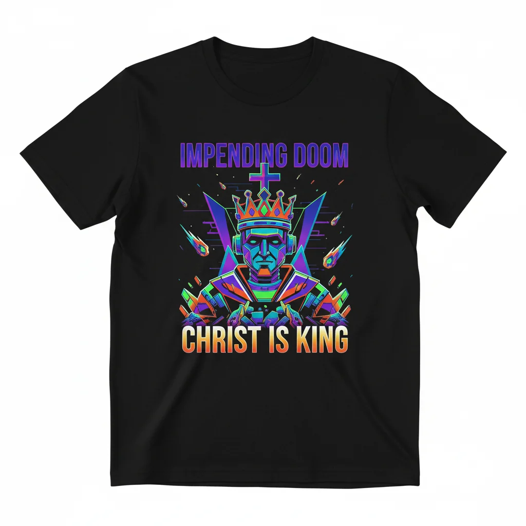Divine Proclamation: Christ is King Premium Tee