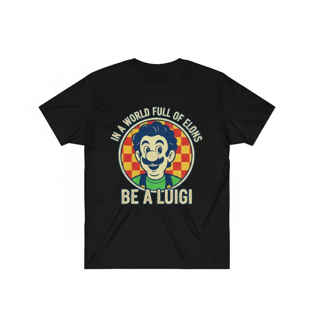 Be a Luigi Mangione Tee: Icon Status Unlocked