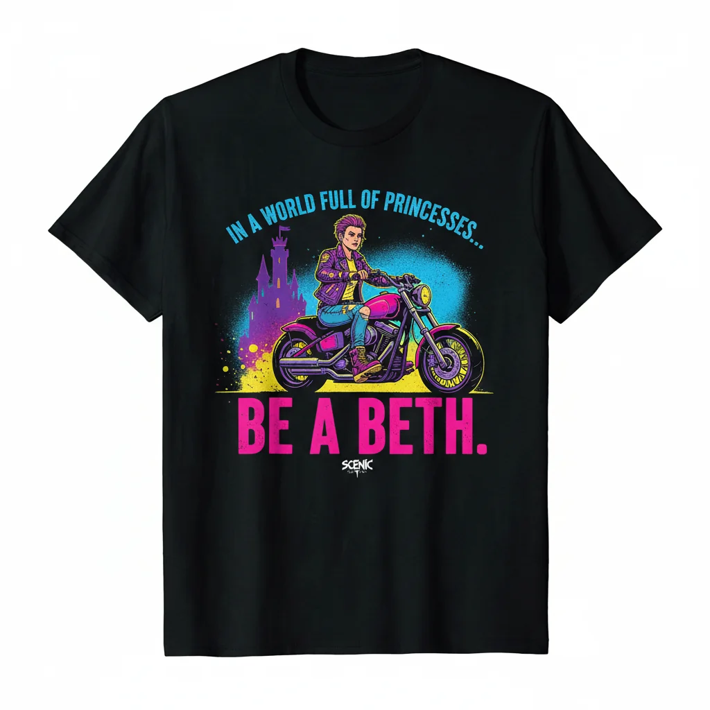 Be a Beth Essential T-Shirt - Empowering Women's Cotton Tee