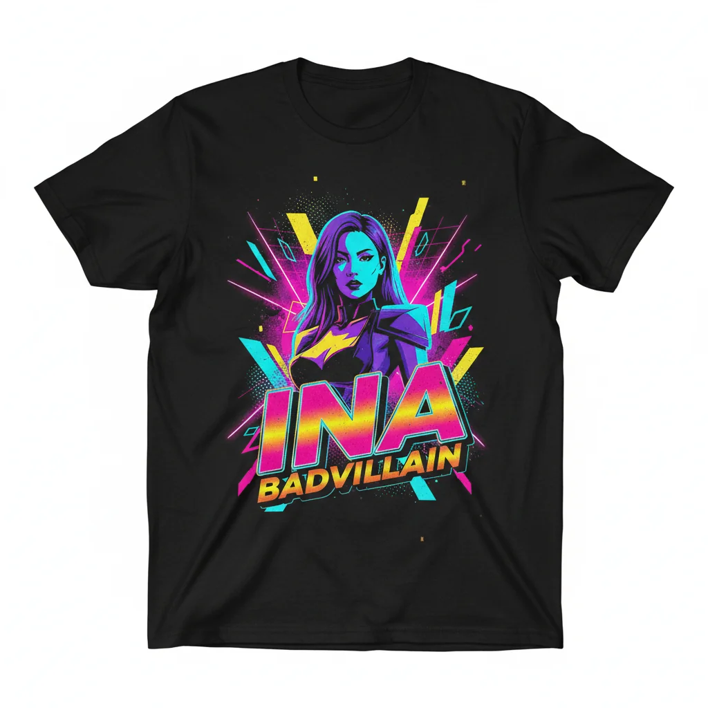 INA BADVILLAIN Tee: Essential Streetwear.