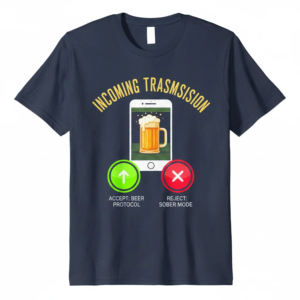 Incoming Call... Beer Essential Tee 1 Incoming Call... Beer Essential Tee