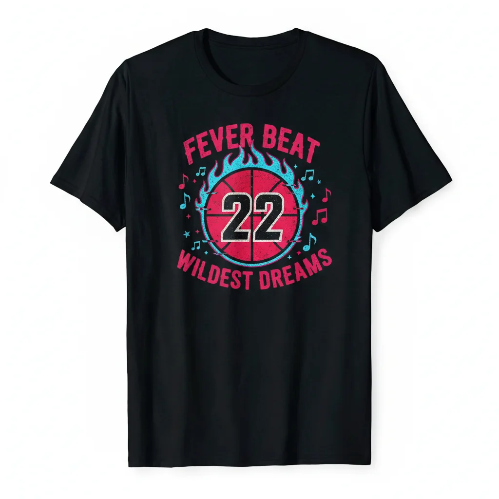 Indiana Fever Caitlin Clark 22 x Taylor Swift Ultimate Fan T-Shirt – Built to Last