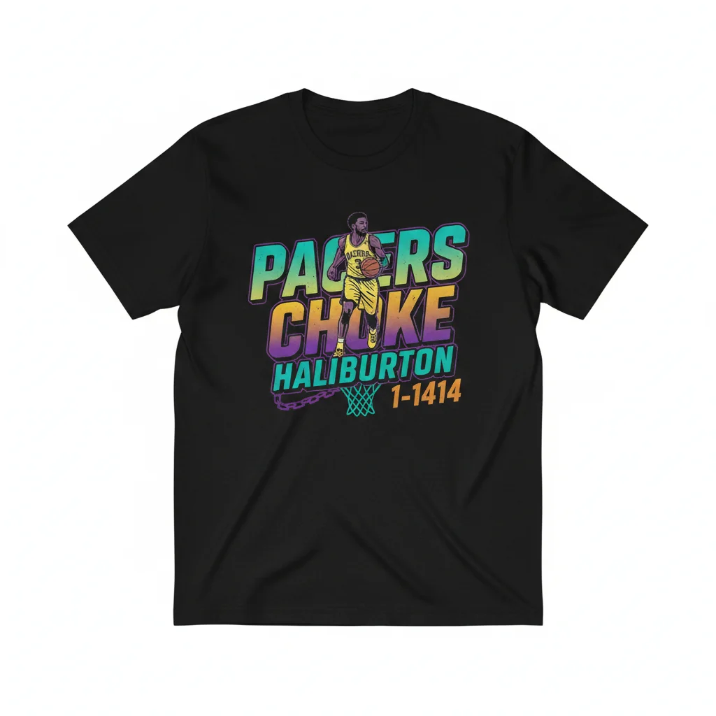 Tyrese Haliburton 'Choke' Tee | Indiana Pacers Streetwear Edition