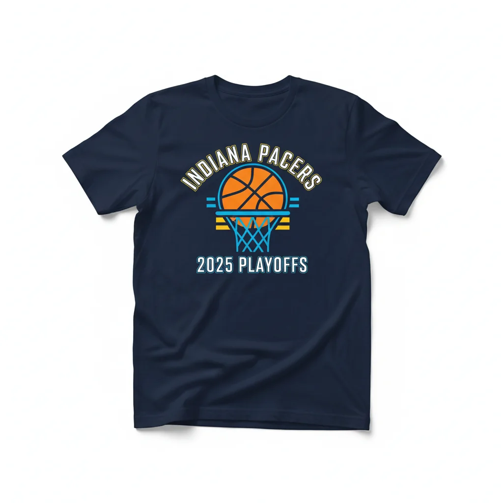 Pacers Playoff Vibe Tee 2025