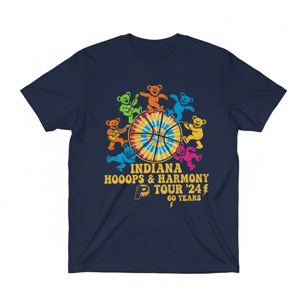 Pacers x Grateful Dead 60th Anniversary Tee