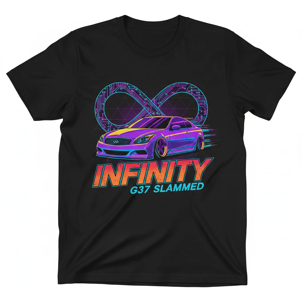 Infinity G37 Slammed Street Car Essential T-Shirt: Iconic Style, Lasting Comfort