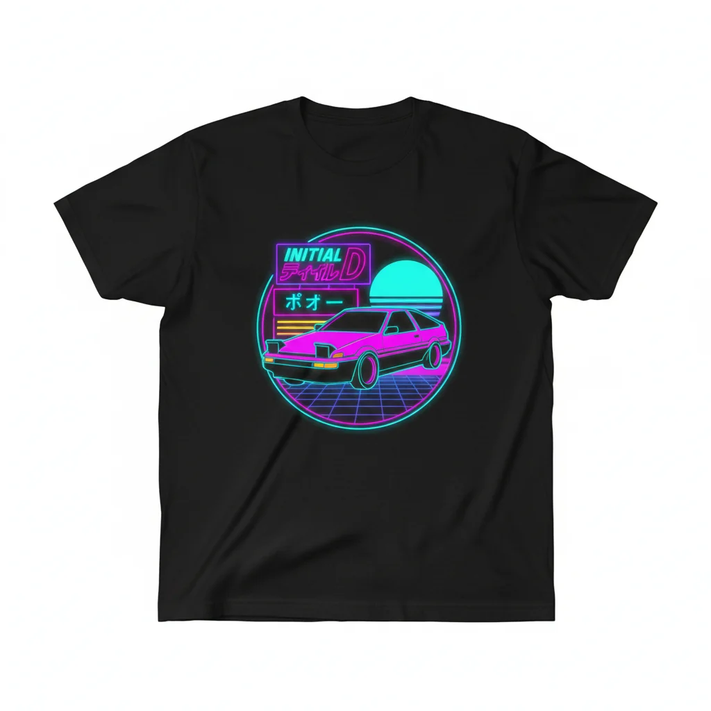Initial D Fujiwara Tofu Shop Essential T-Shirt - JDM Anime Tee