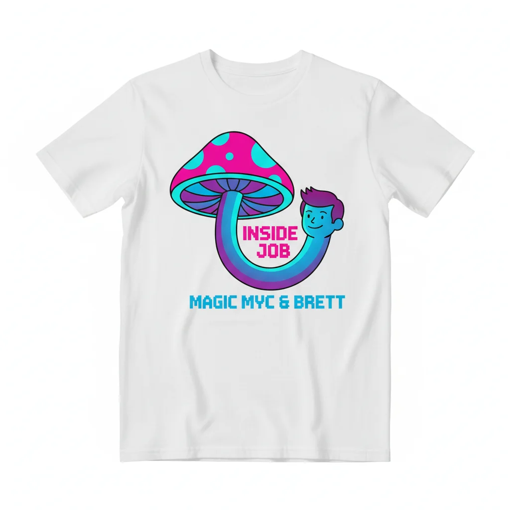 Inside Job Magic Myc & Brett Essential T-Shirt – Unisex Animated Series Tee