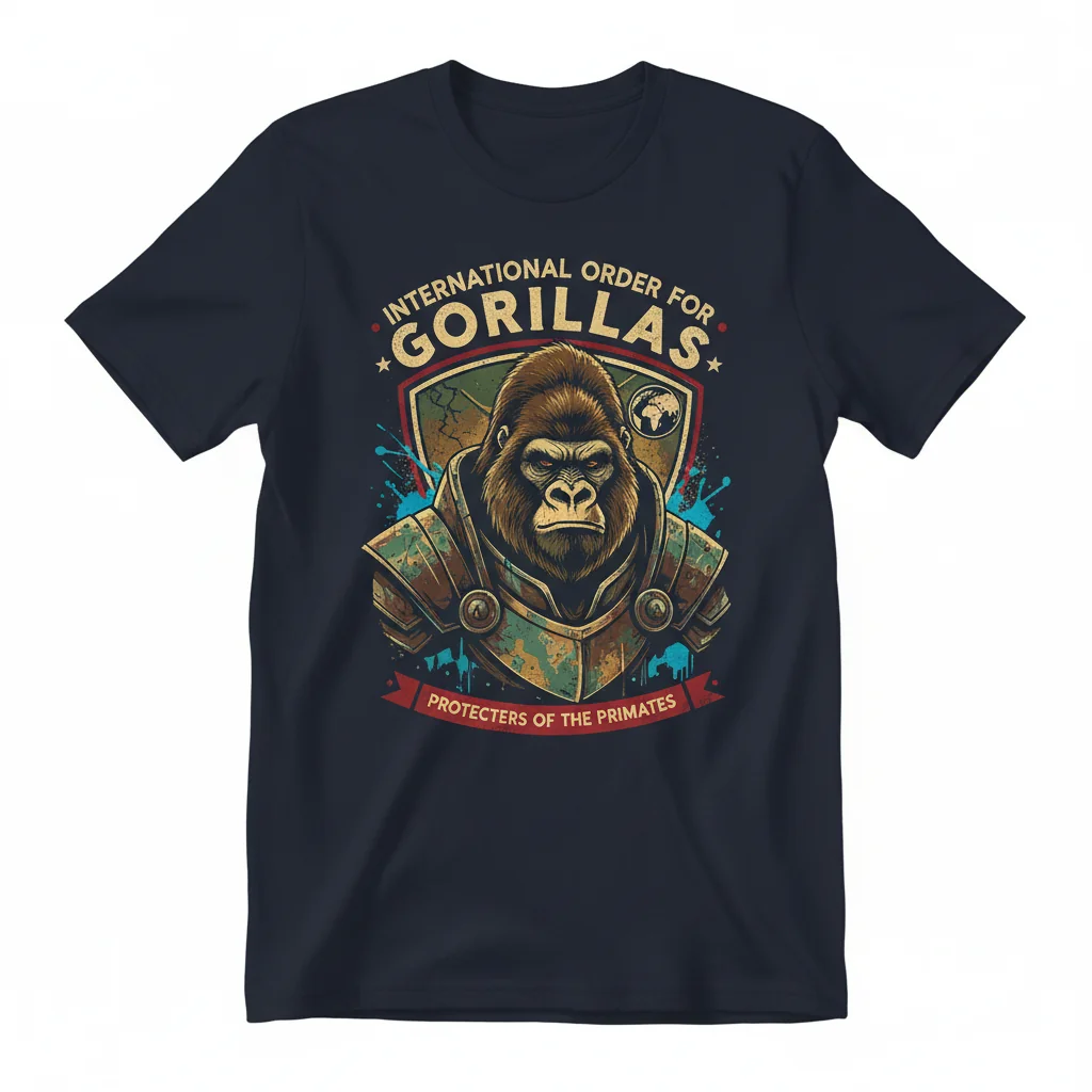 International Order for Gorillas T-Shirt - Premium Essential Cotton Tee