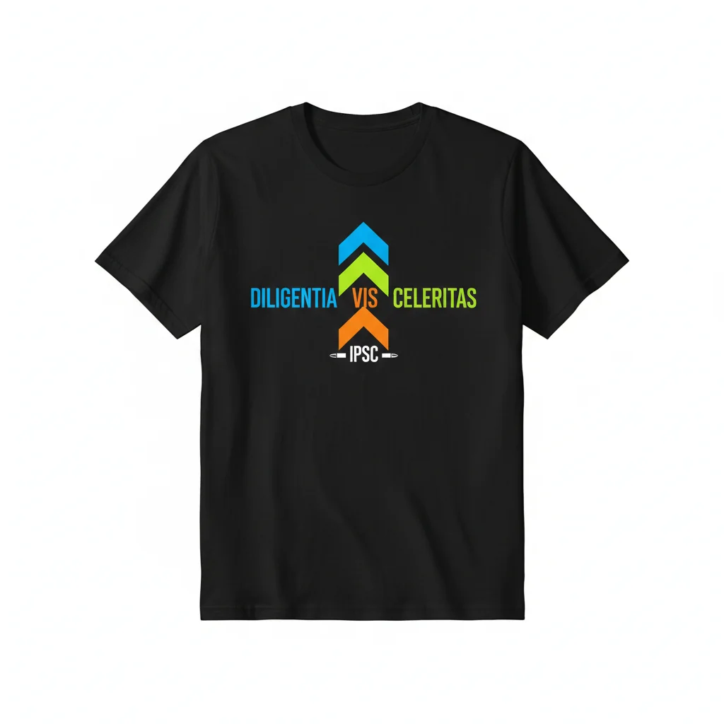 The IPSC "DVC Motto" Art Tee | Wear the Creed of Precision