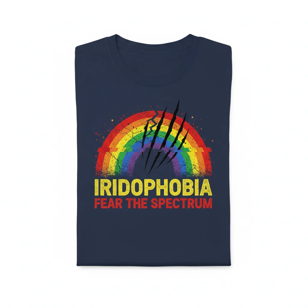 Iridophobia Essential T-Shirt – Premium 100% Cotton Tee