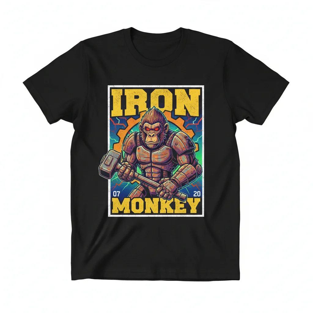 Iron Monkey Essential T-Shirt – Premium Kung Fu Movie Graphic Tee