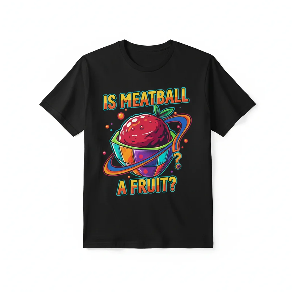 "is meatball an fruit" Essential T-Shirt: Wear Your Whimsical Wonders